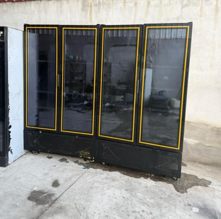 4 KAPILI İKİNCİ EL MEŞRUBAT DOLABI